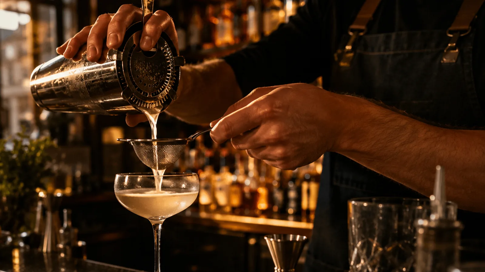 Frisch gemixte Cocktails an der Munchy-Bar