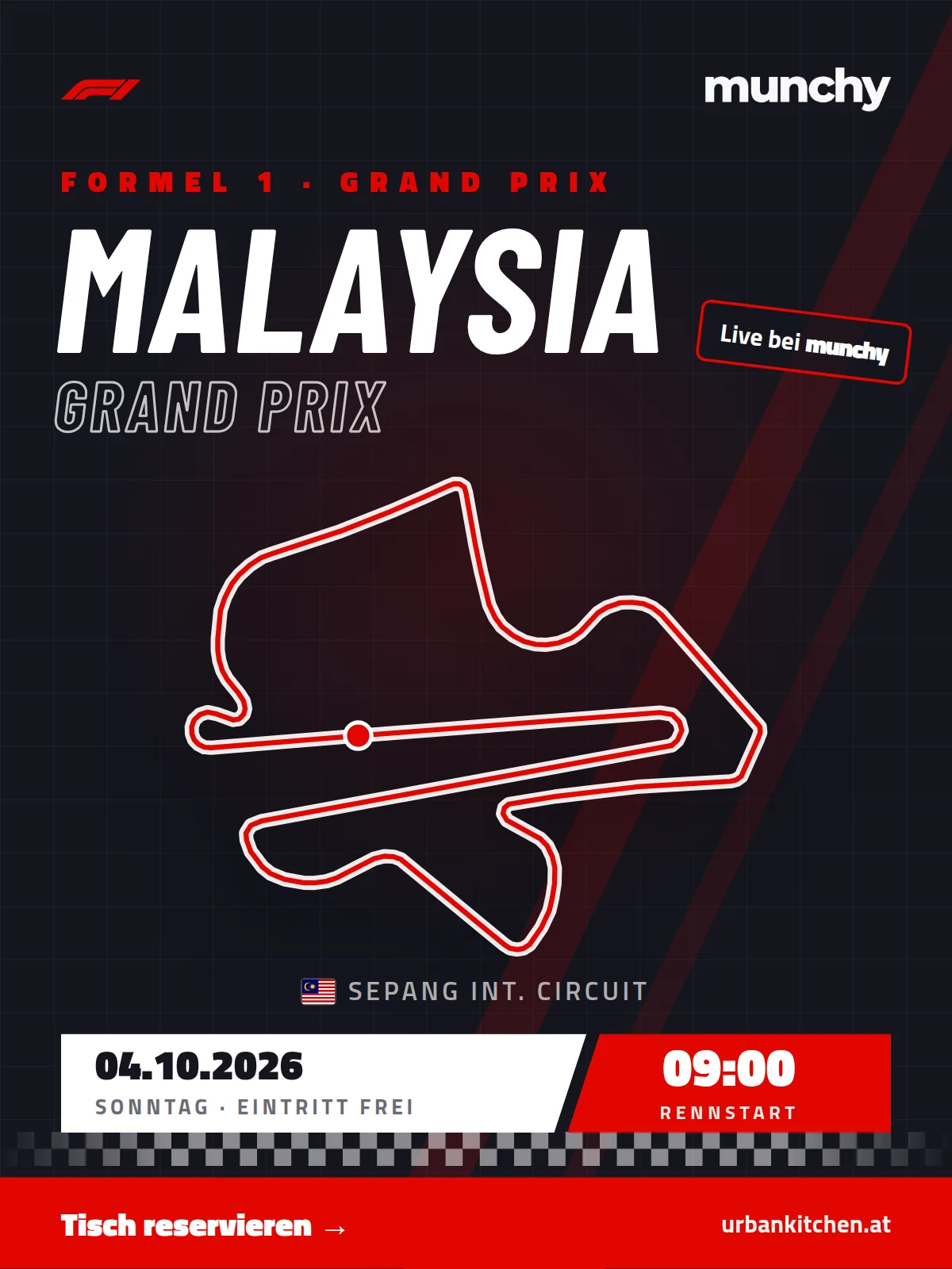 Formel 1 Malaysia GP Sepang – Munchy Wien