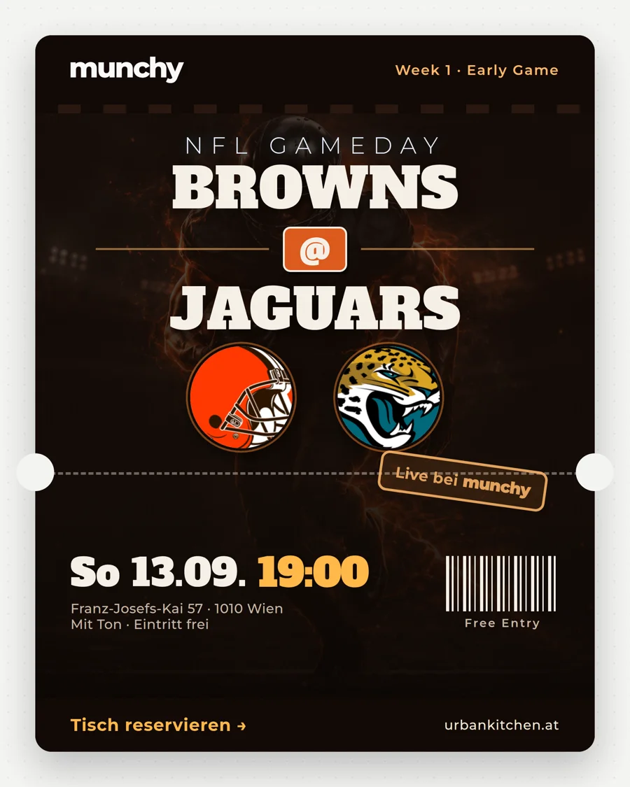 Browns @ Jaguars – NFL live im Munchy