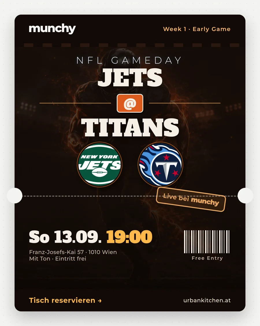 Jets @ Titans – NFL live im Munchy
